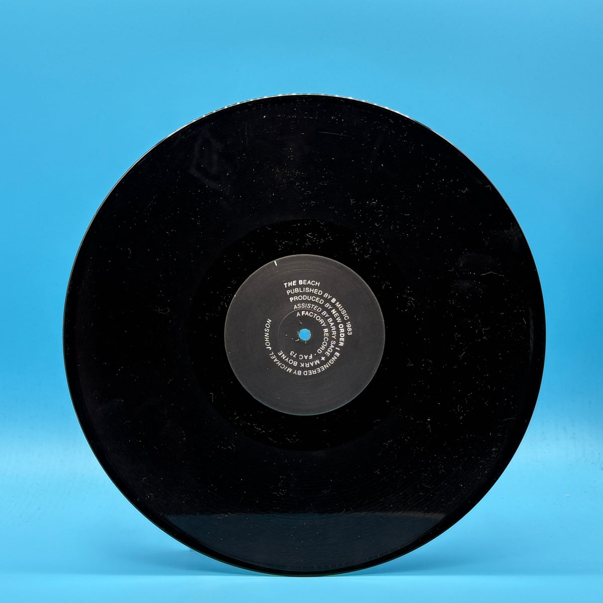 New Order - Blue Monday 12” Single Die Cut Sleeve Vinyl