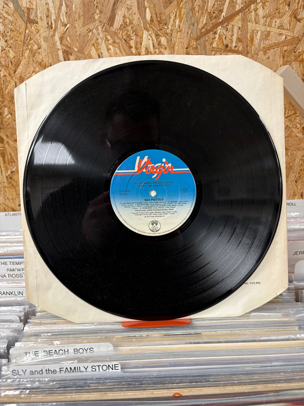 Sex Pistols - Never Mind the Bollocks - A5/B5 - VINYL