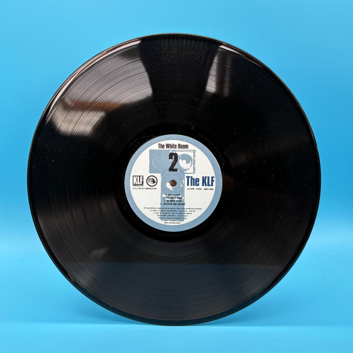 The KLF - The White Room First and Only Pressing Vinyl