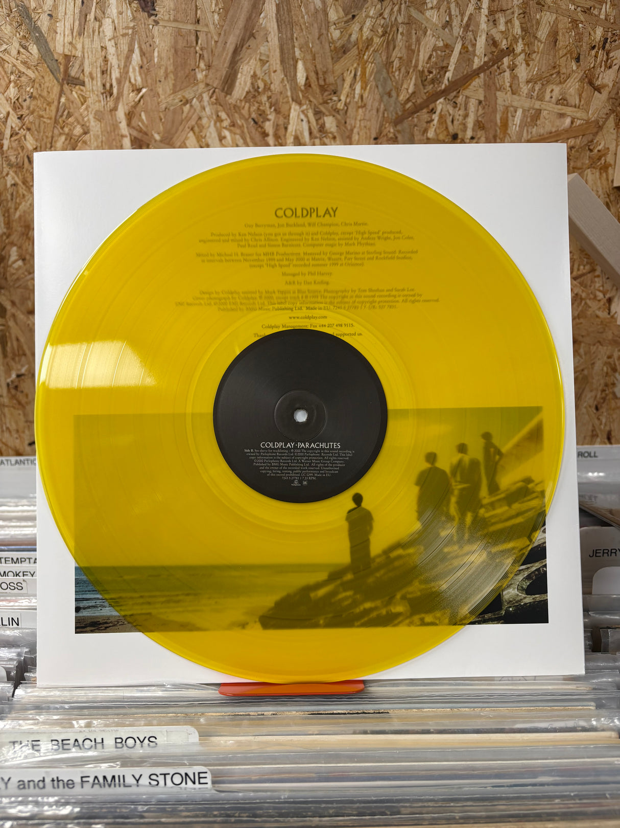 Coldplay - Parachutes - 20th Anniversary Yellow - VINYL