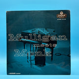 Mulligan Meets Monk Original UK Vinyl