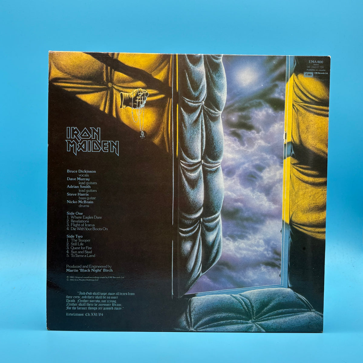 Iron Maiden - Piece Of Mind Original Vinyl