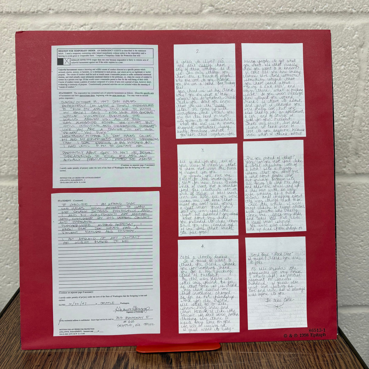 Zeke - Kicked In The Teeth - VINYL