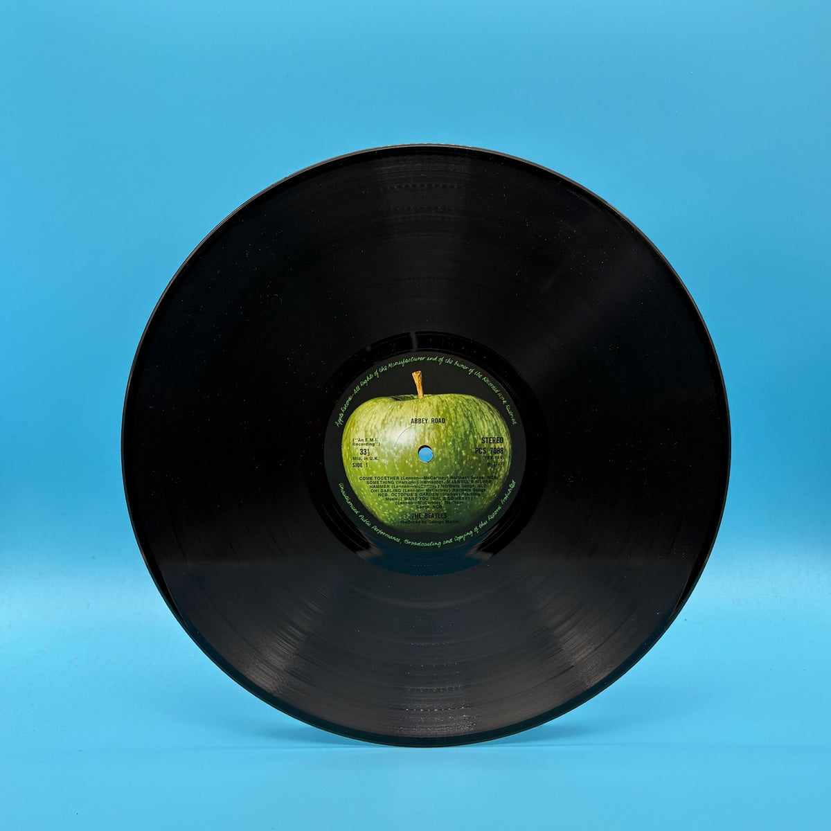 The Beatles - Abbey Road EX w/Her Majesty on Label Vinyl