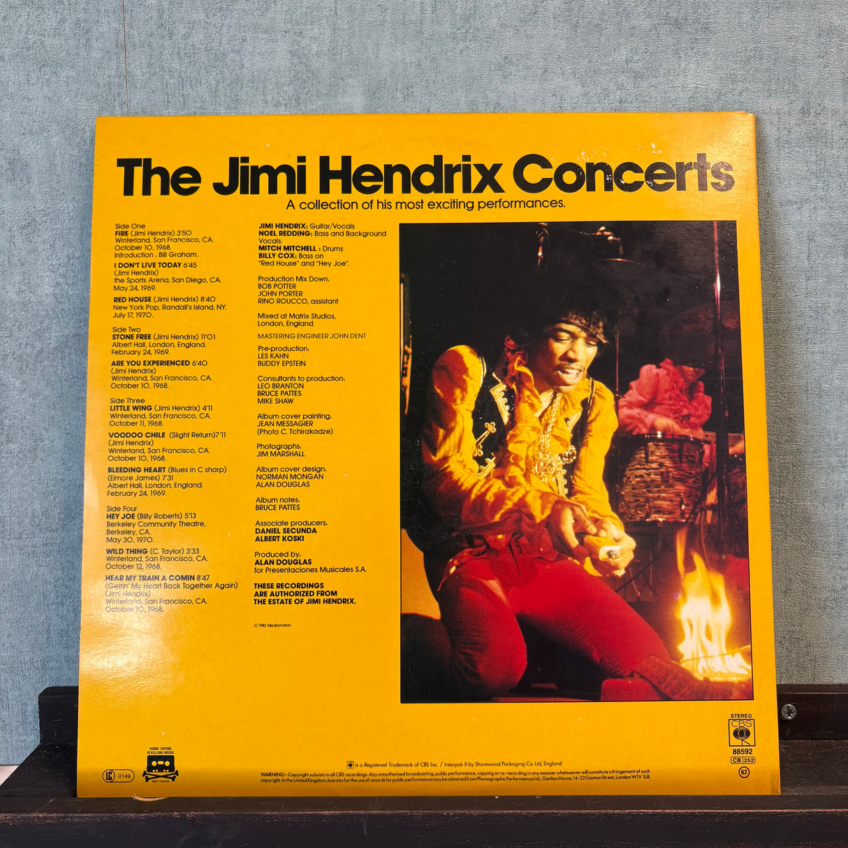 Jimi Hendrix - The Jimi Hendrix Concerts - VINYL