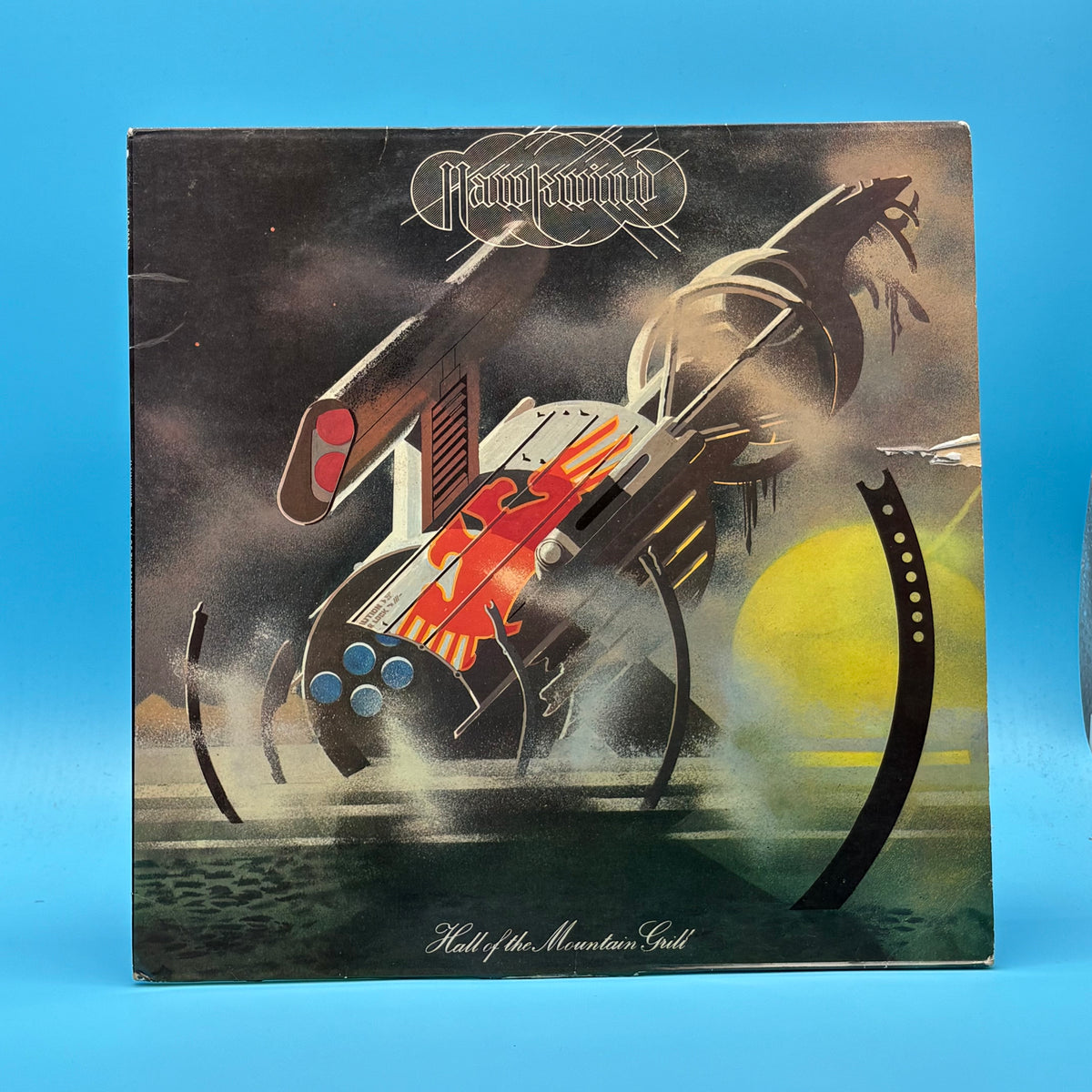 Hawkwind - Hall of the Mountain Grill (Torn Sleeve) Vinyl