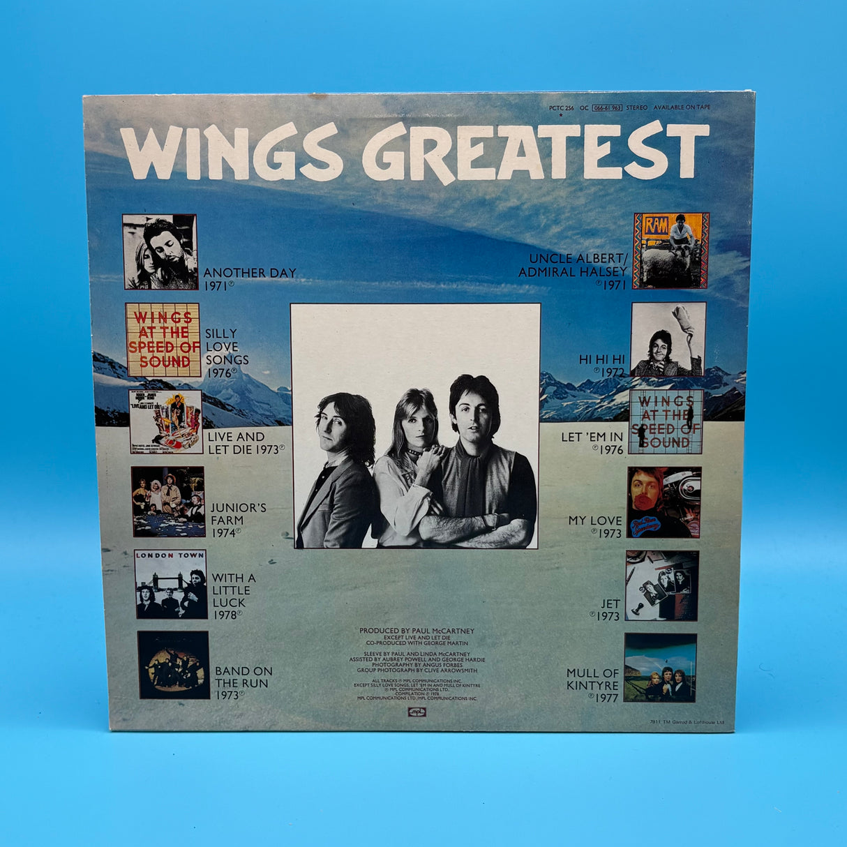 Wings - Greatest Original Press Vinyl