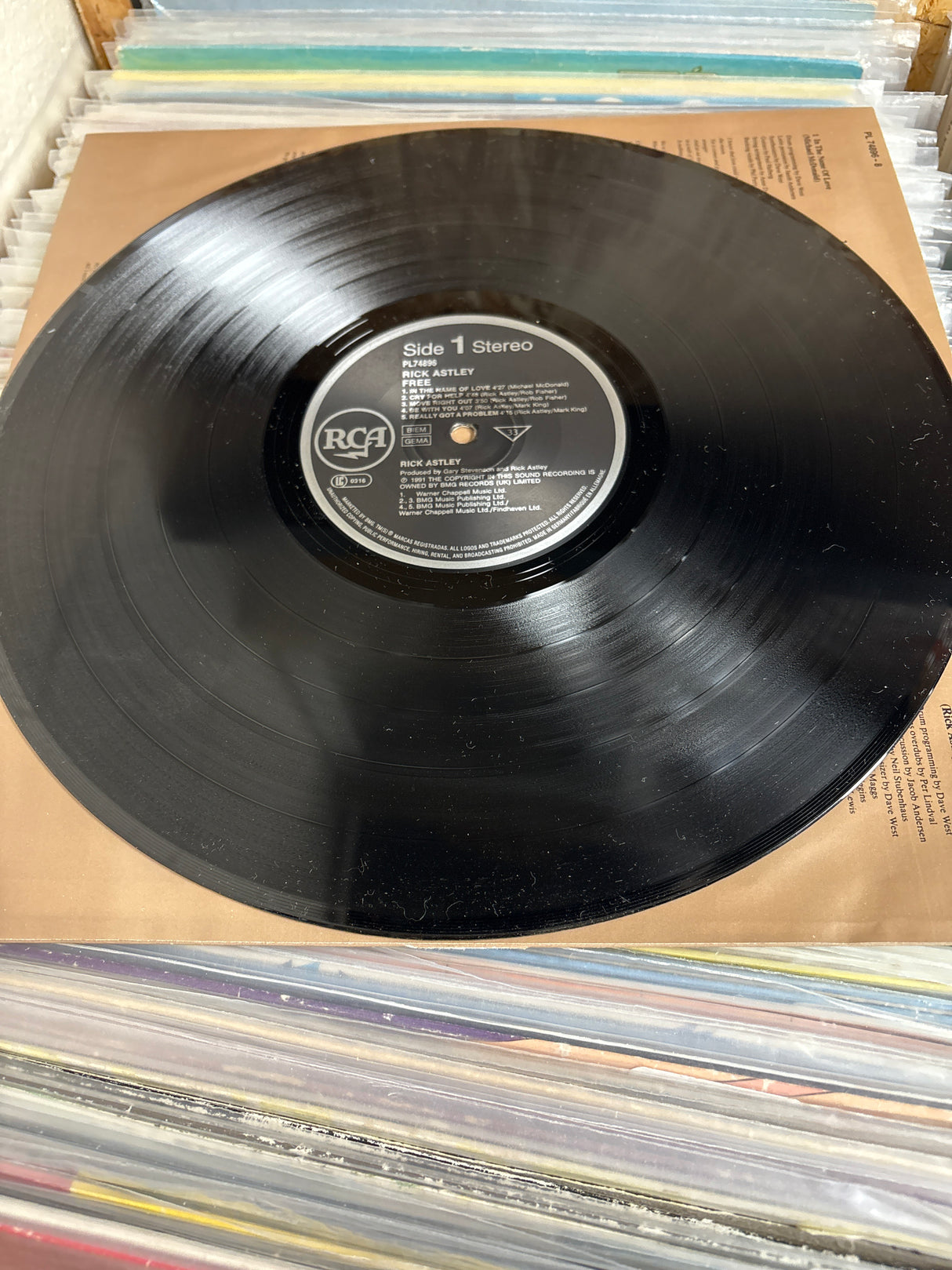 Rick Astley - Free - VINYL
