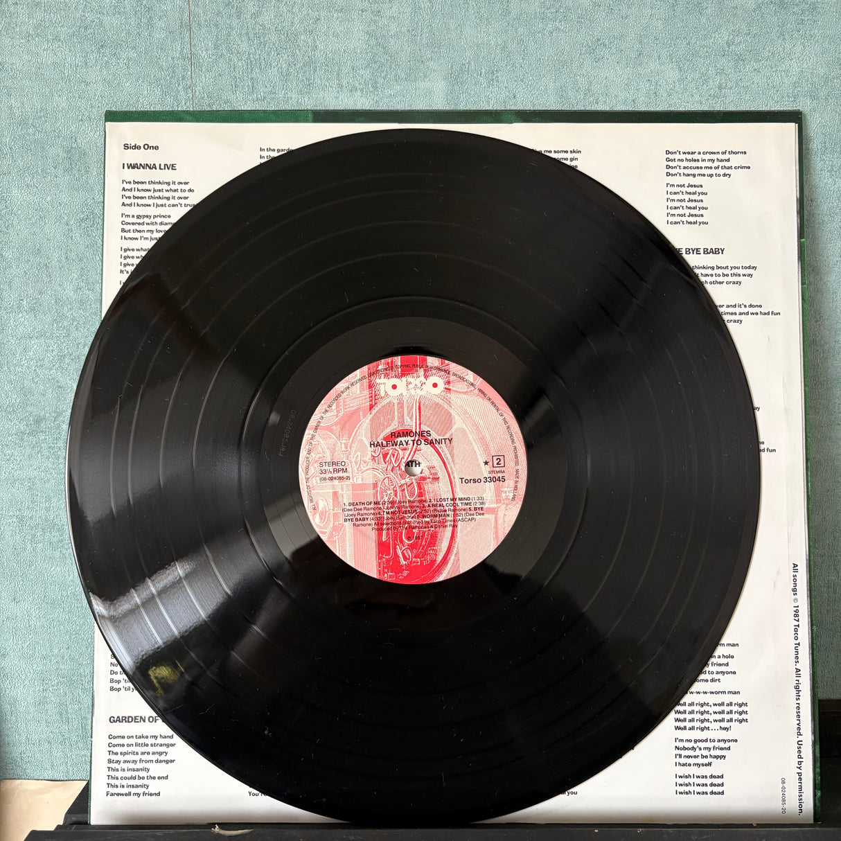 Ramones - Half Way To Sanity - VINYL