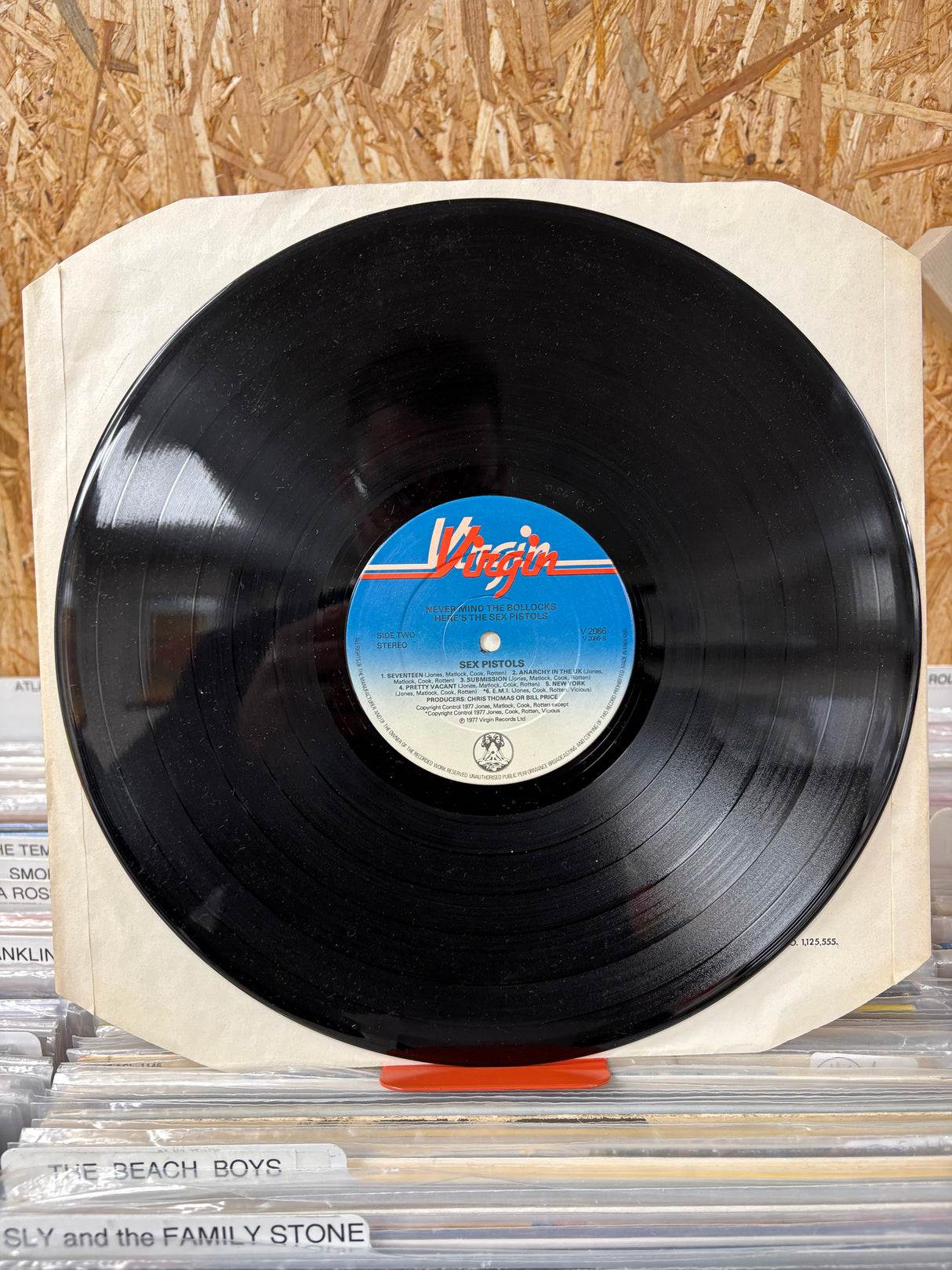 Sex Pistols - Never Mind the Bollocks - A5/B5 - VINYL