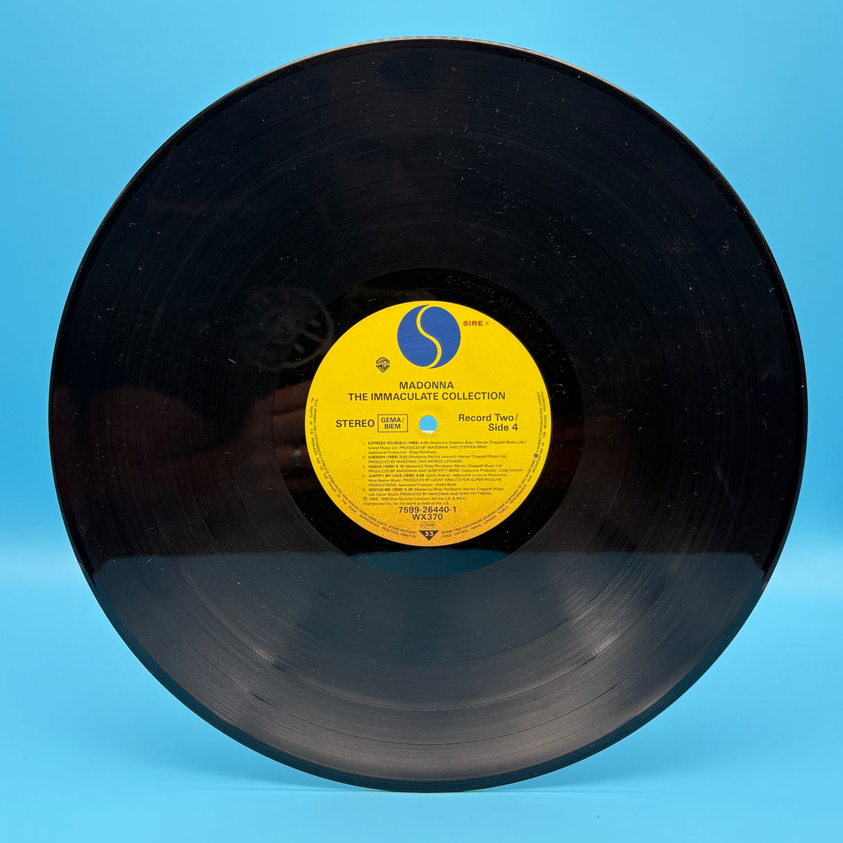 Madonna - The Immaculate Collection Vinyl