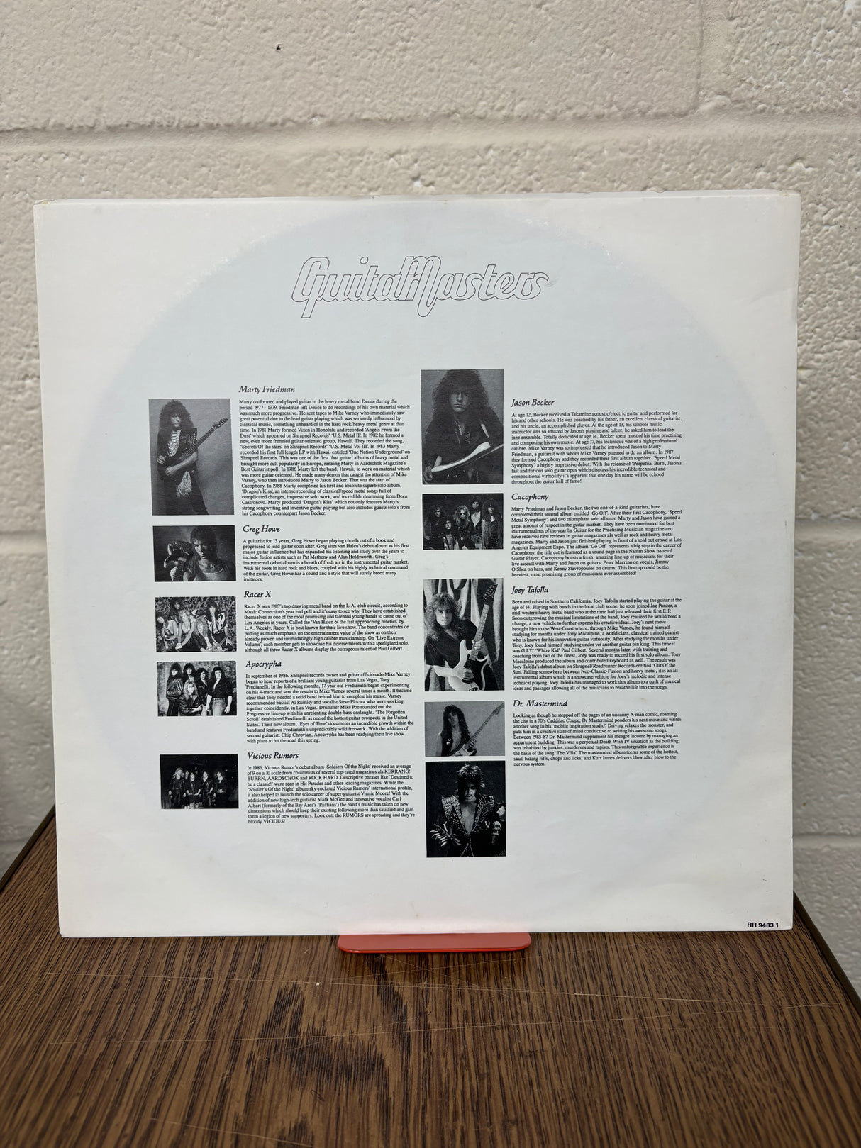 Guitar Masters - Roadrunner Compilation -  VINYL