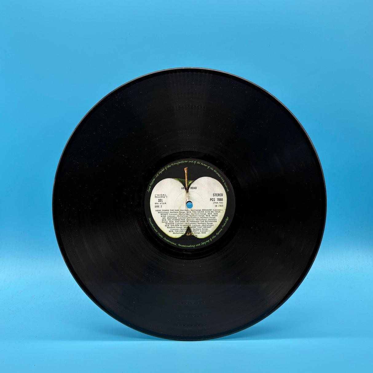 The Beatles - Abbey Road EX w/Her Majesty on Label Vinyl