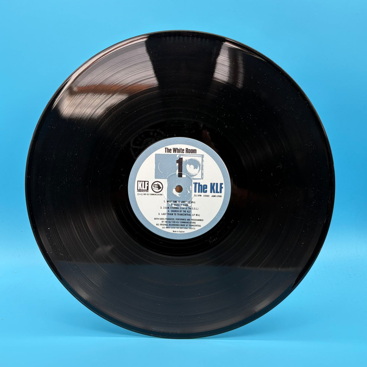 The KLF - The White Room First and Only Pressing Vinyl