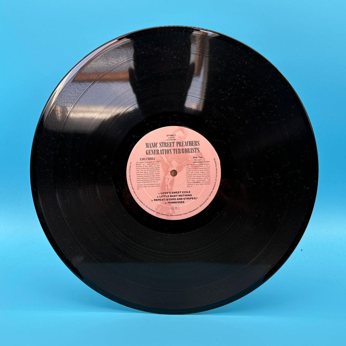 Manic Street Preachers - Generation Terrorist First Press Vinyl
