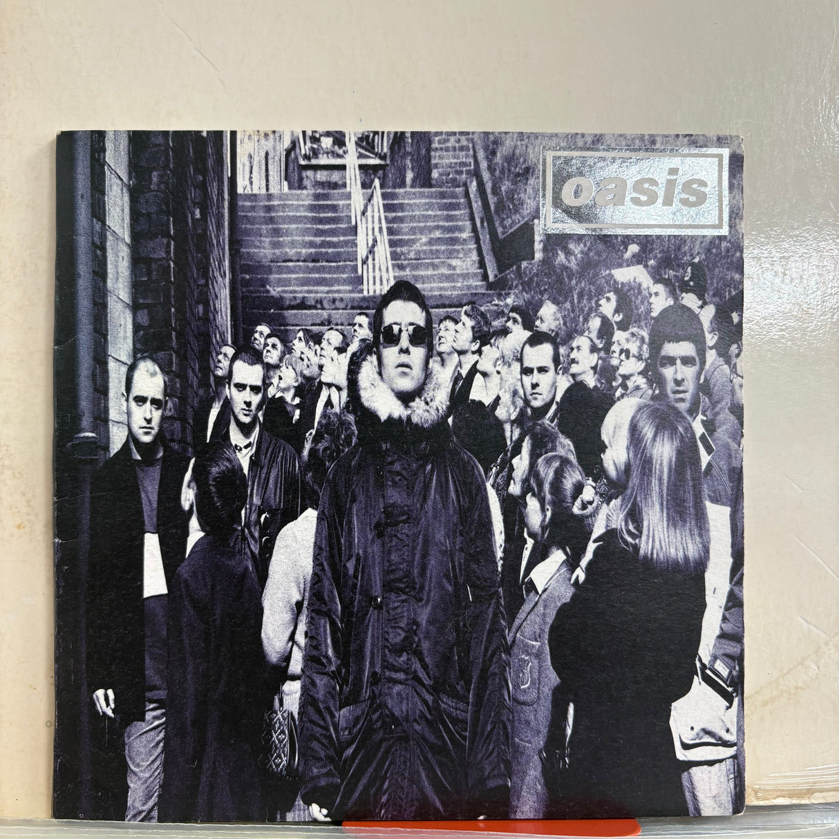 Oasis - D’You Know What I Mean Silver Logo Sleeve Vinyl