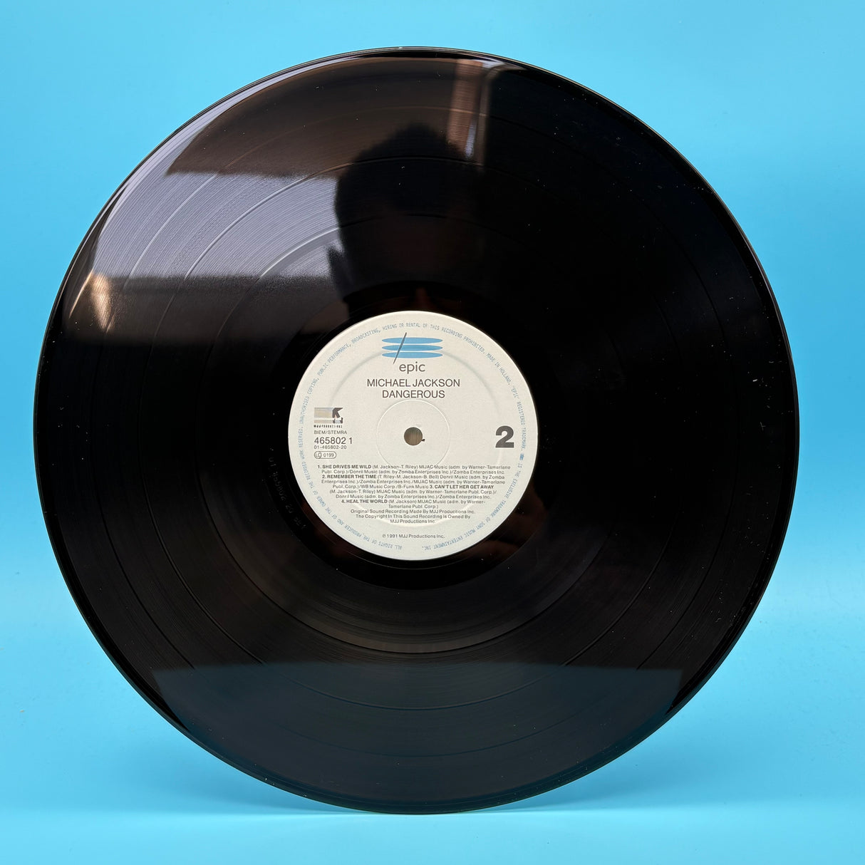 Michael Jackson - Dangerous First Press Vinyl