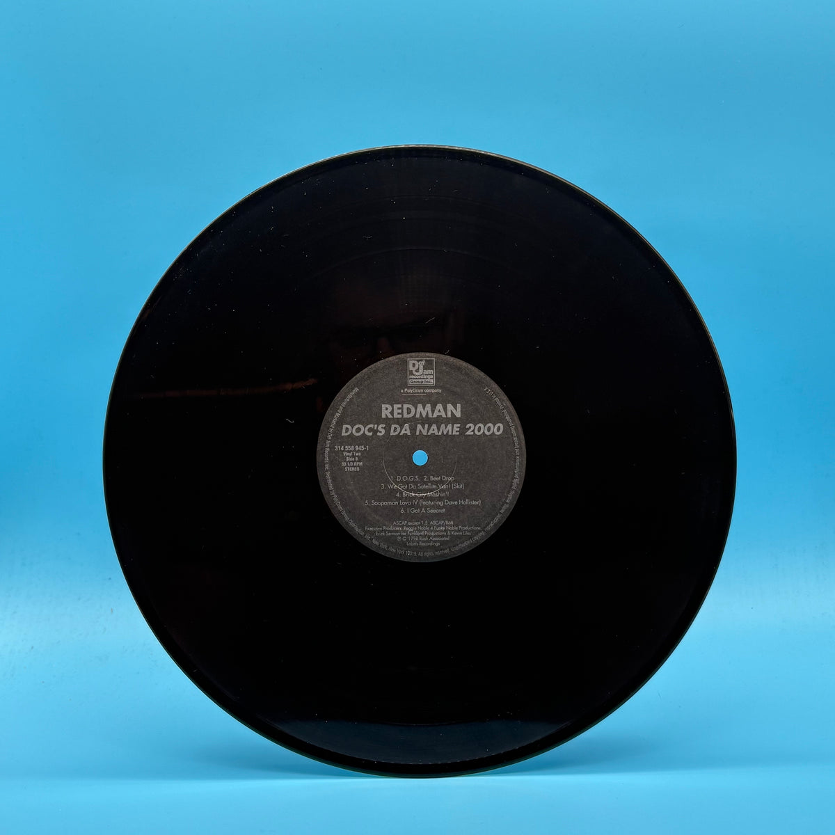 Redman - Doc's Da Name 2000 Original 1998 Vinyl