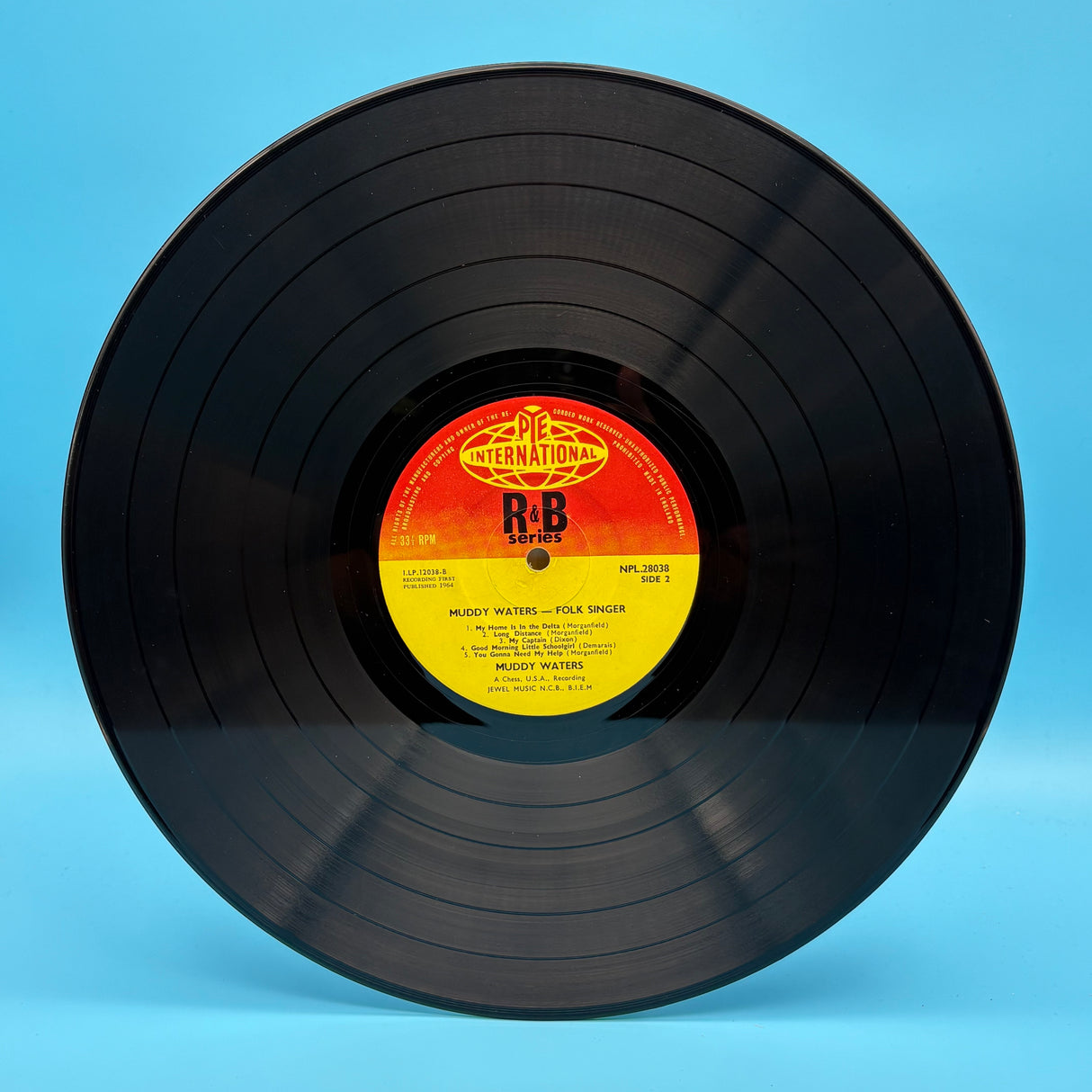 Muddy Waters - Folk Singer UK Original Vinyl