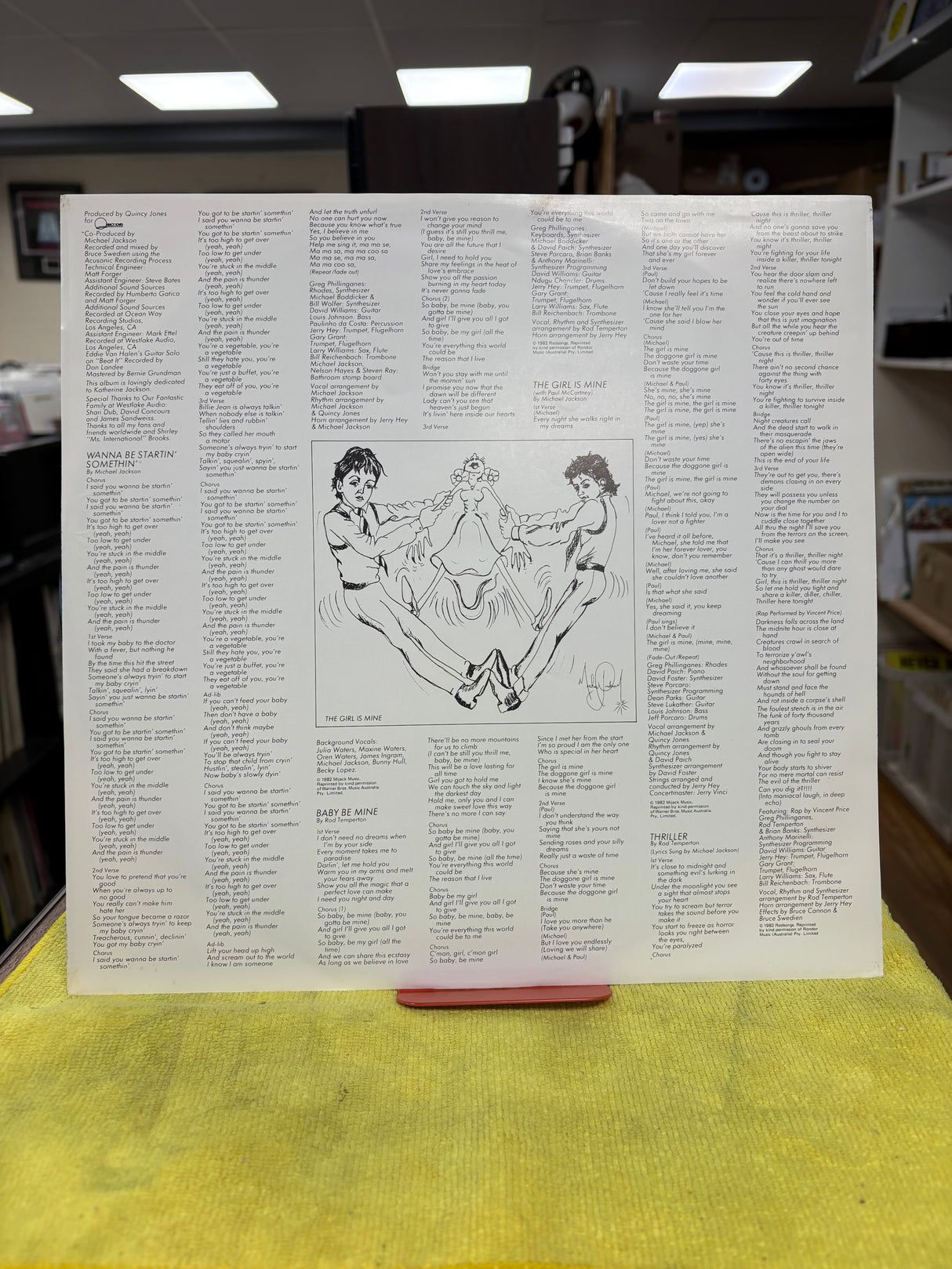 Michael Jackson - Thriller - Original Australian Press - VINYL
