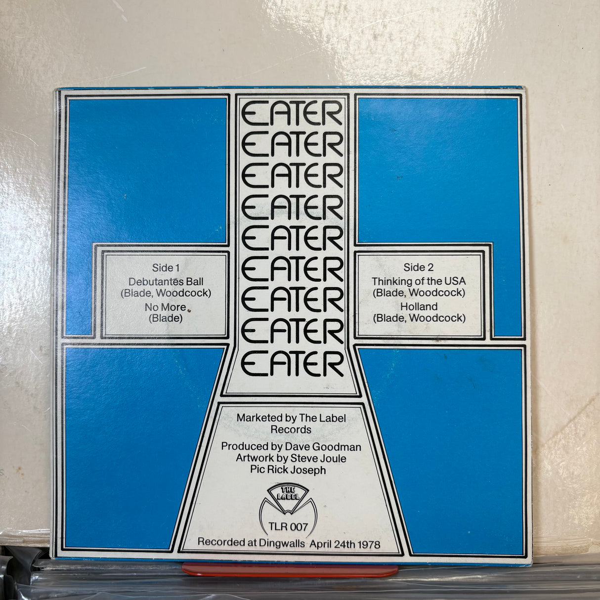 Eater - Live EP Promo White Vinyl