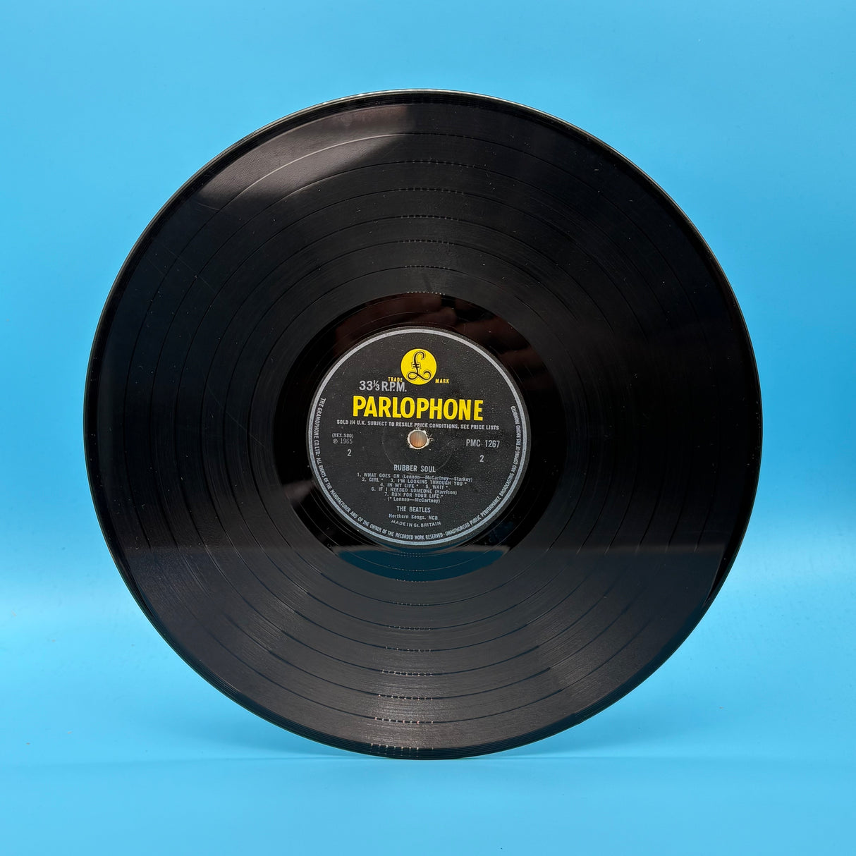 The Beatles - Rubber Soul Dash 1 Loud Cut Vinyl