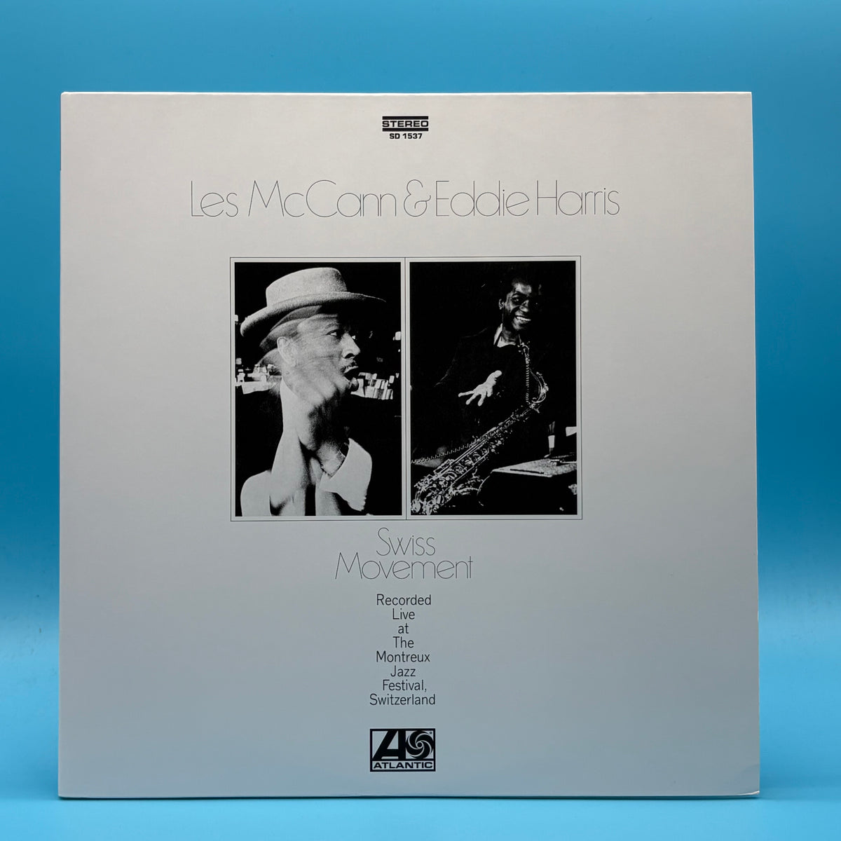 Les McCann & Eddie Harris - Swiss Movement  Numbered Audiophile Pressing Vinyl