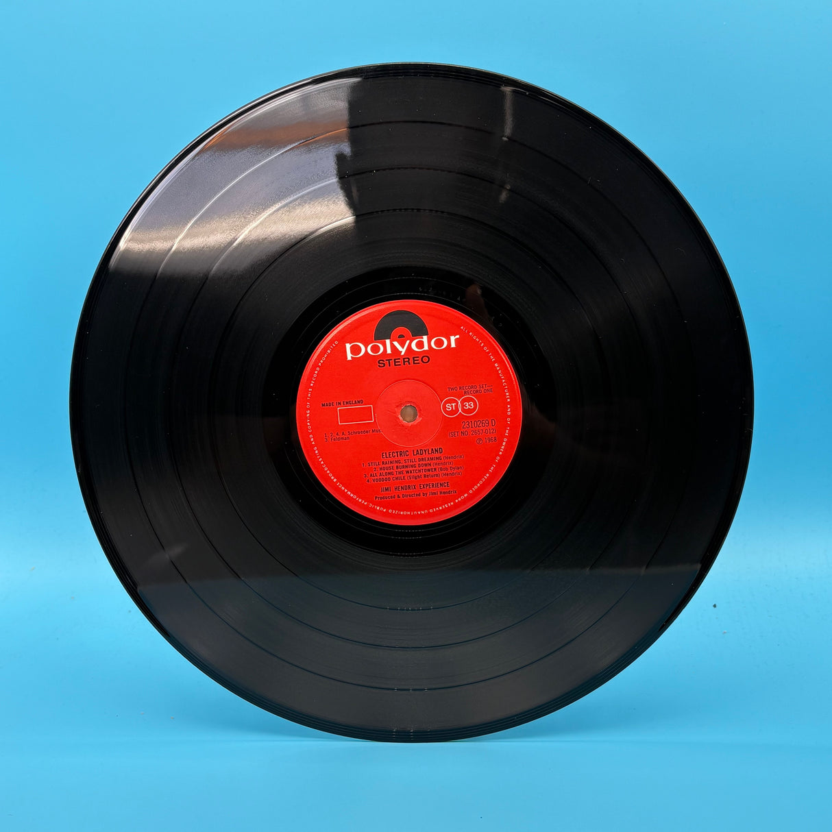 Jimi Hendrix - Electic Ladyland Polydor Banned Sleeve Vinyl