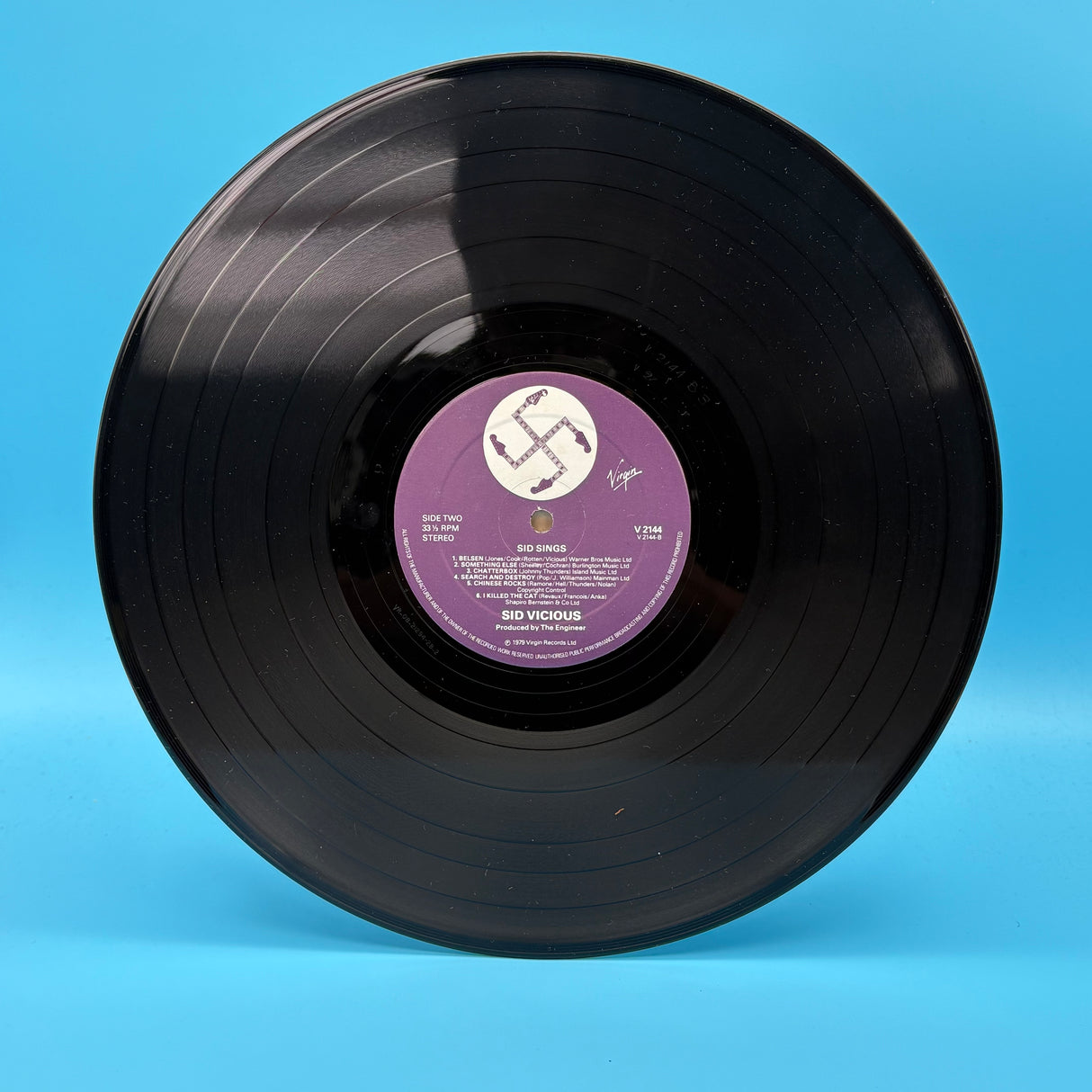 Sid Vicious - Sid Sings! With Drink in Hand Poster Vinyl