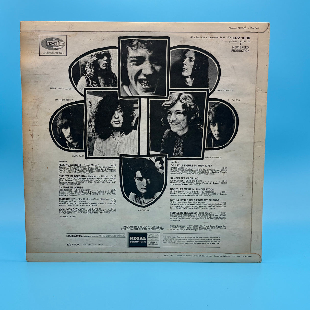 Joe Cocker - With A Little Help From My Friends Vinyl