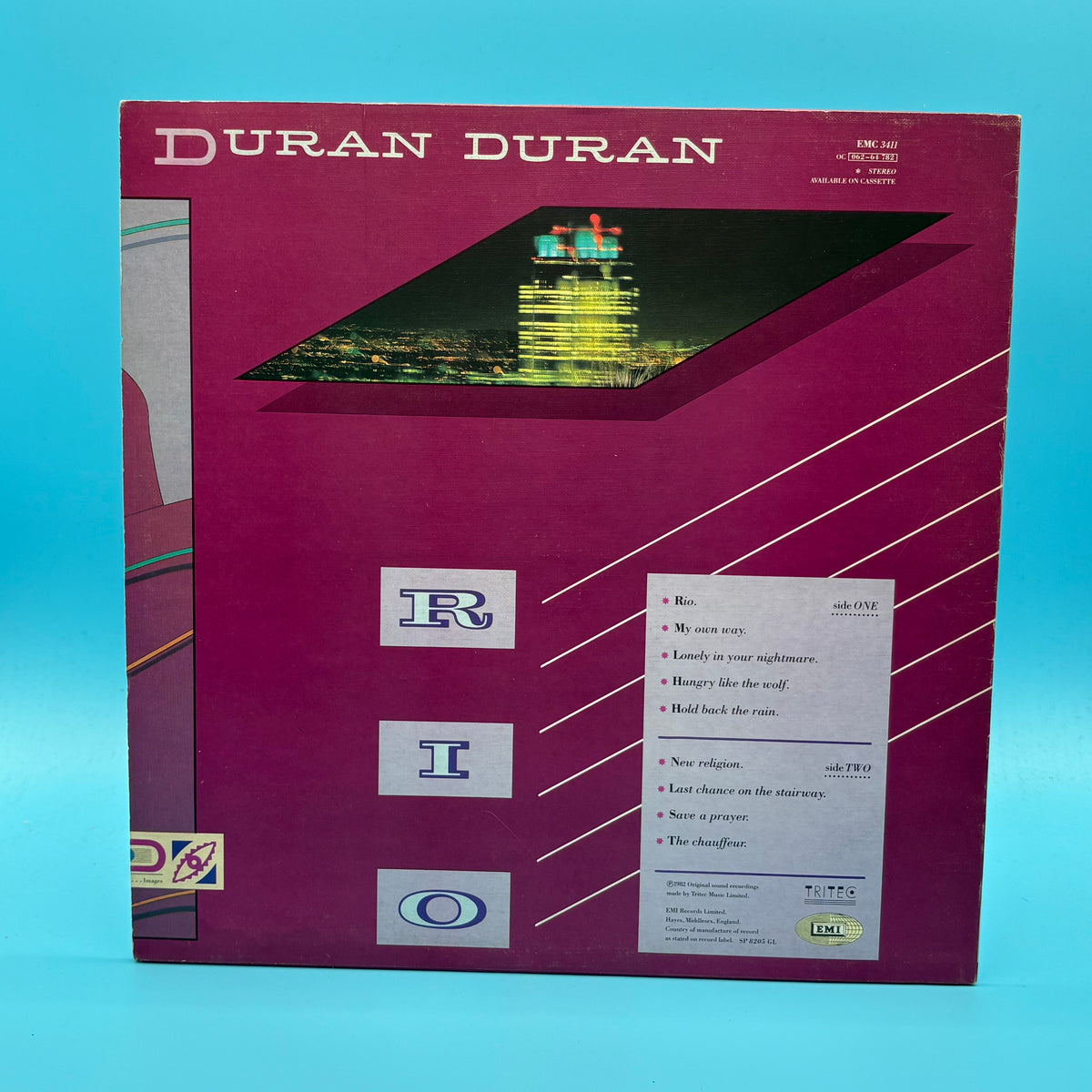 Duran Duran - Rio Textured Sleeve Vinyl