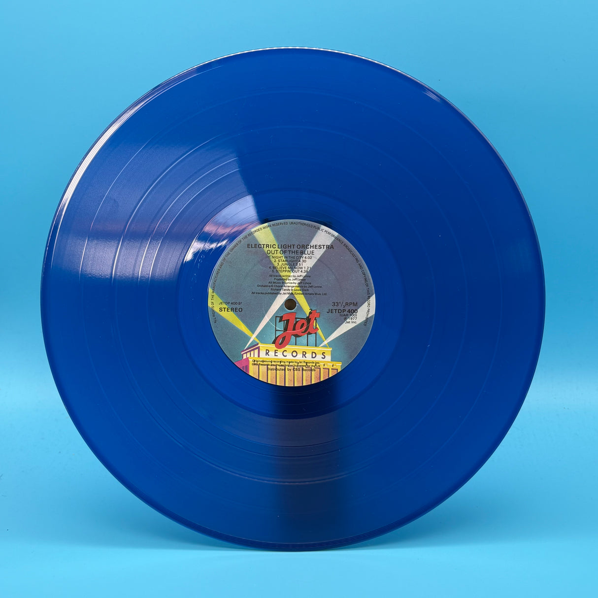 ELO - Out Of The Blue Original Blue Vinyl