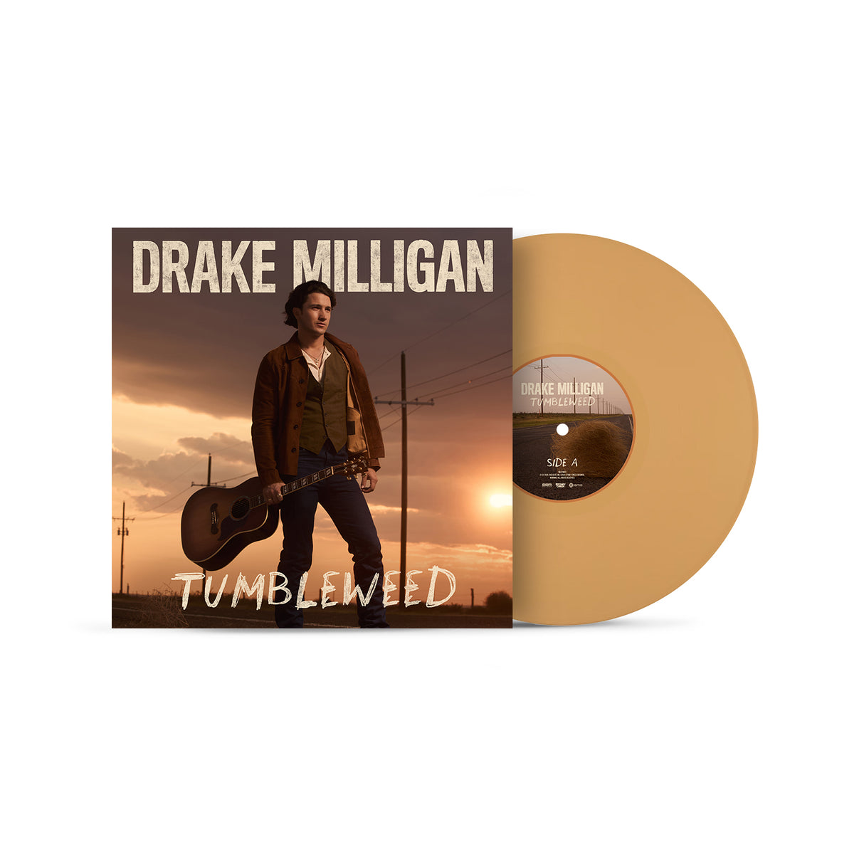 Drake Milligan - Tumbleweed - Custard VINYL