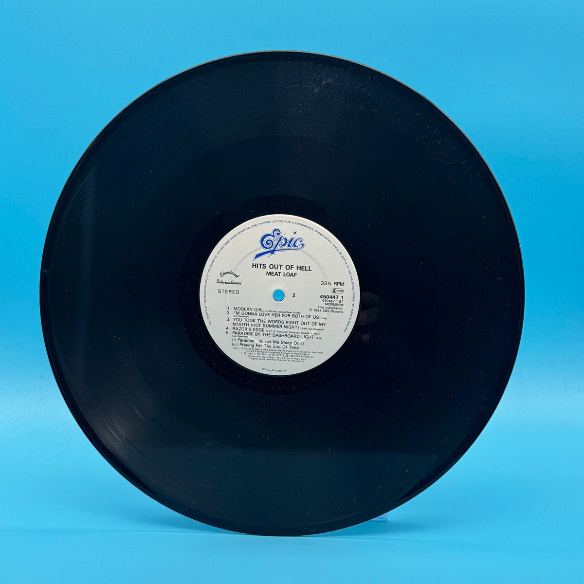 Meat Loaf - Hits Out Of Hell Vinyl