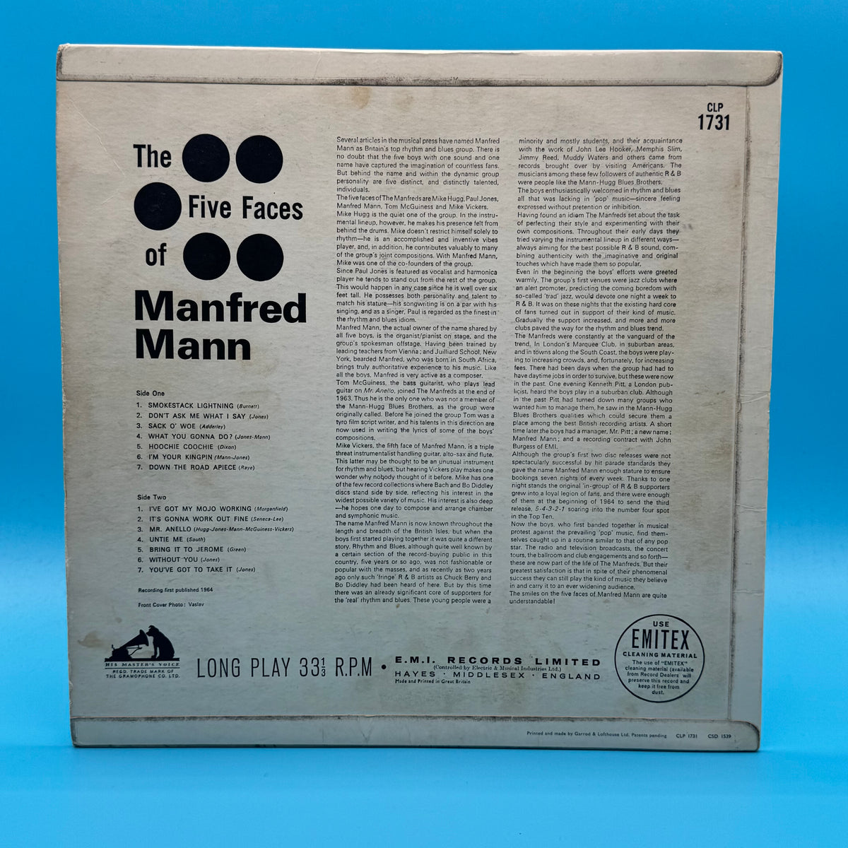 Manfred Man - The Five Faces Of Vinyl