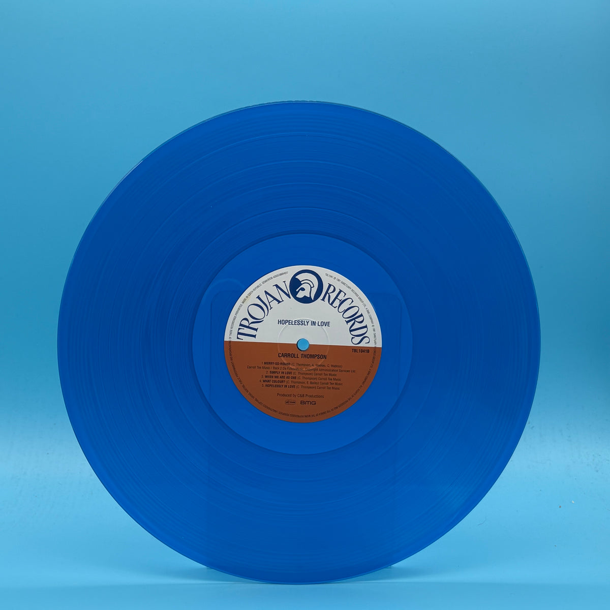 Carroll Thompson - Hopelessly In Love Blue Vinyl