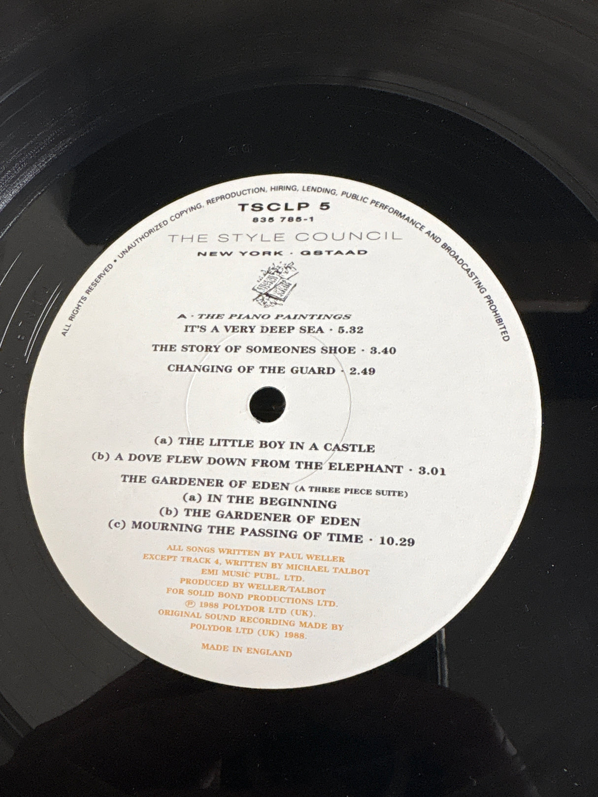 The Style Council - Confessions Of A Pop Group - VINYL