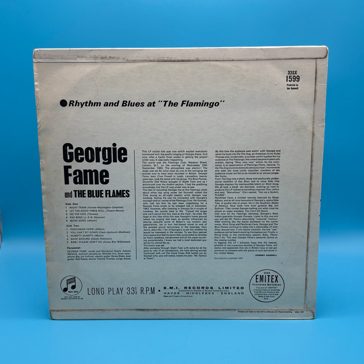 Georgie Fame - Rhythem And Blues At The Flamingo Vinyl