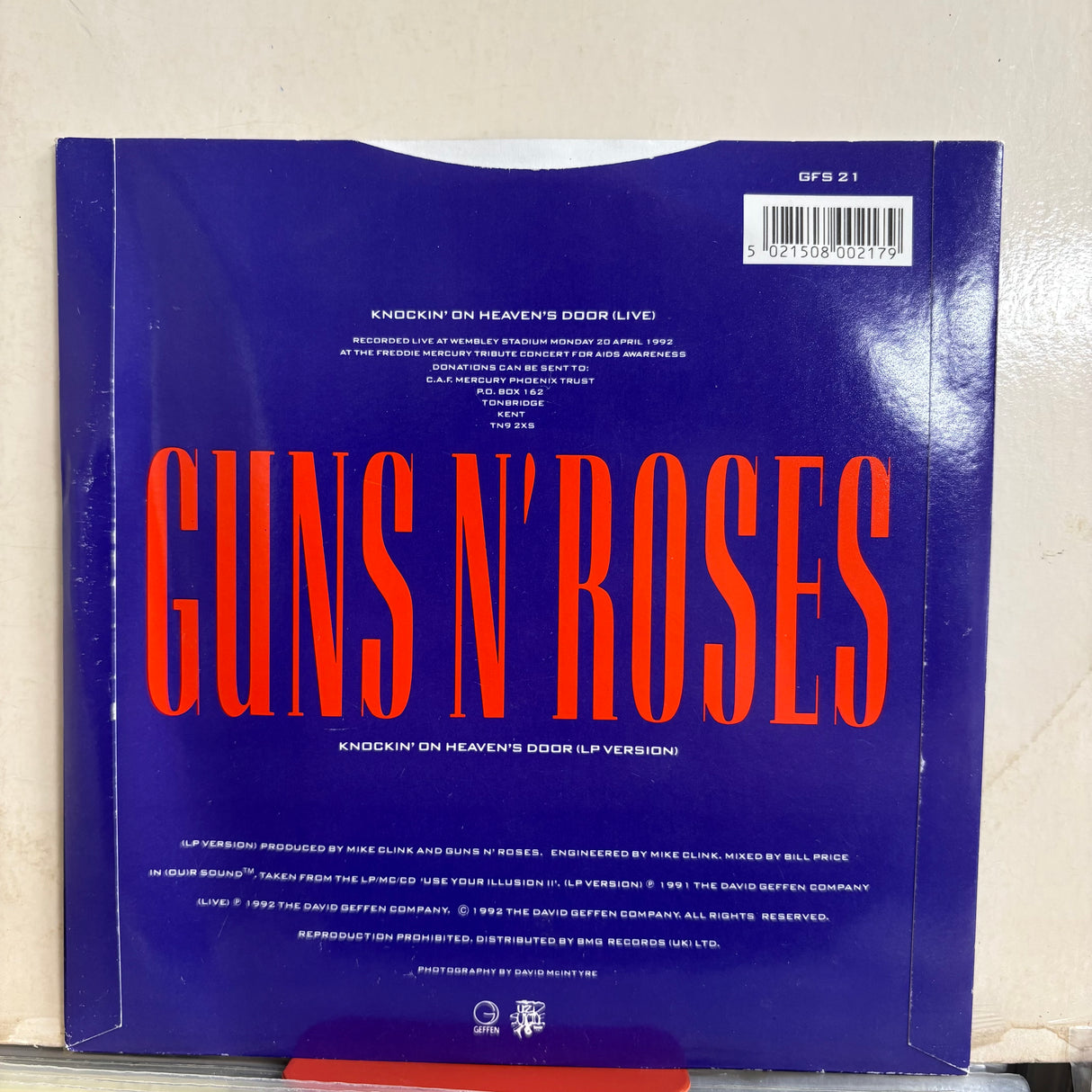 Guns N’ Roses - Knockin’ On Heavens Door Vinyl