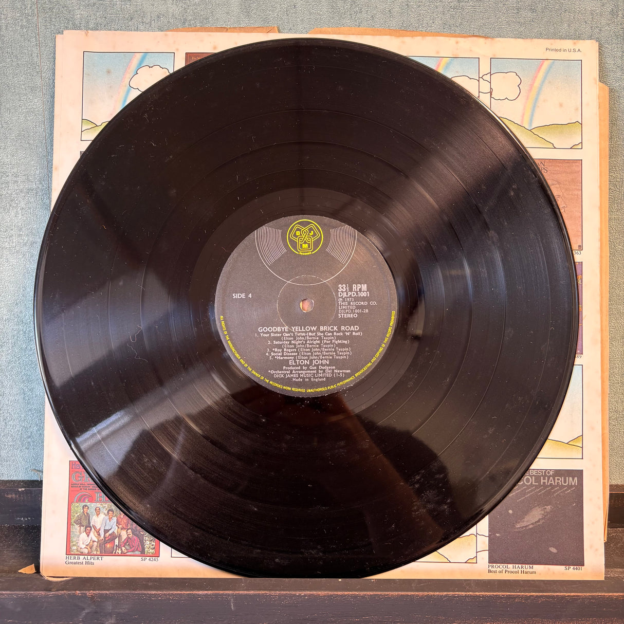 Elton John - Goodbye Yellow Brick Road - Translucent Red VINYL