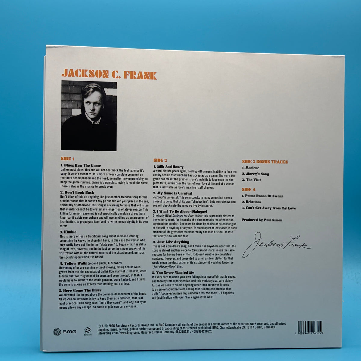 Jackson C.Frank - RSD Vinyl