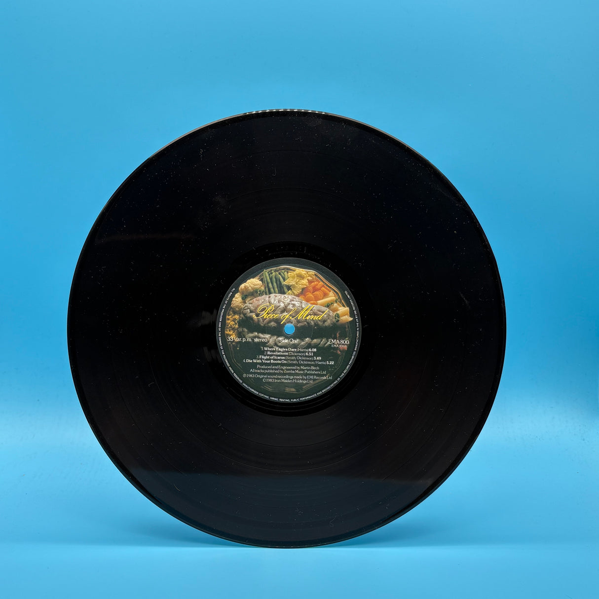 Iron Maiden - Piece Of Mind Original Vinyl