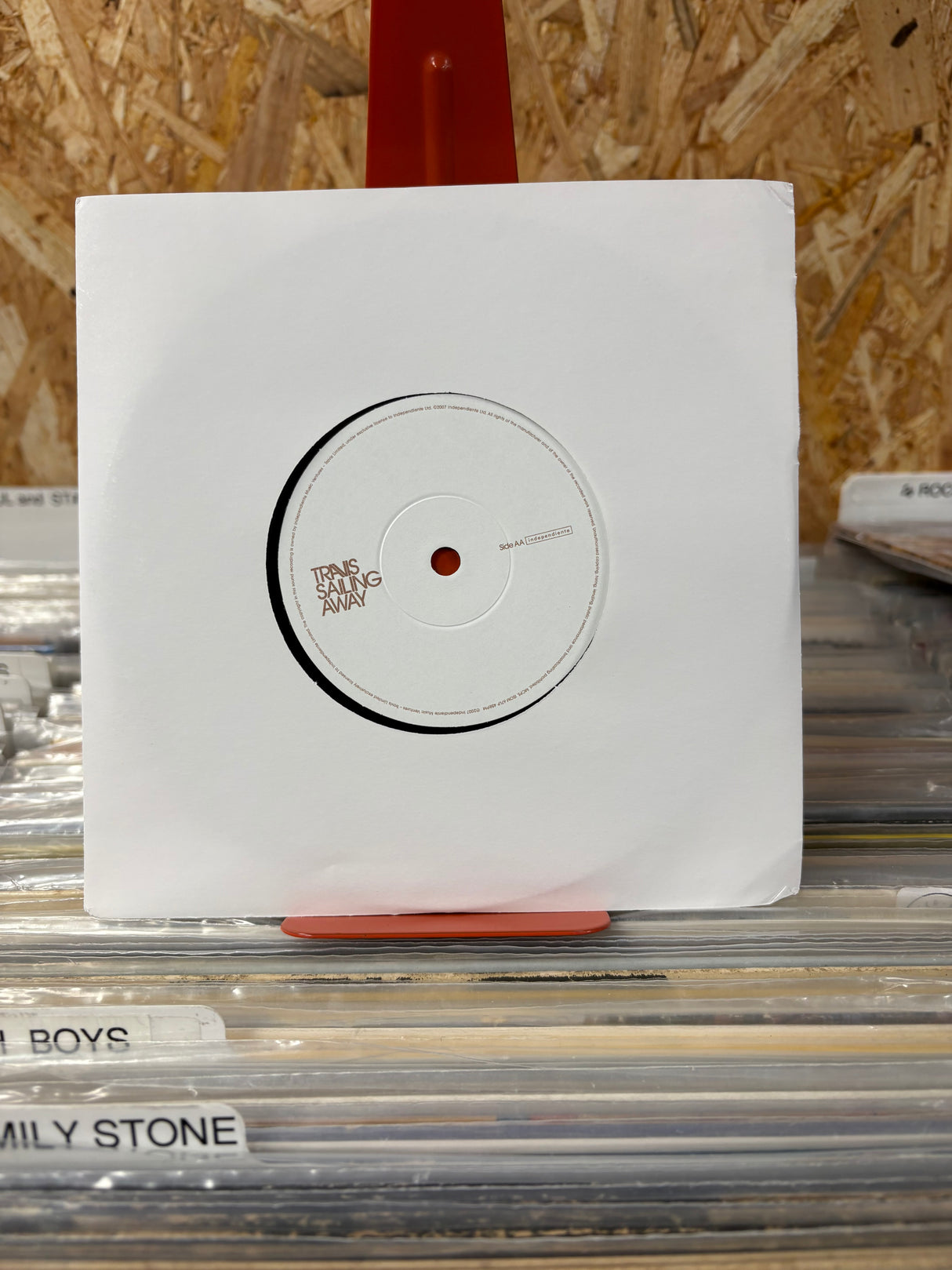 Travis - The Boy With No Name - 2007 Original w/ the single - VINYL