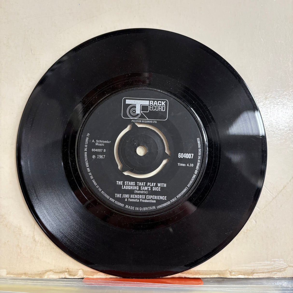 The Jimi Hendrix Experience - Burning Of The Midnight Lamp Vinyl