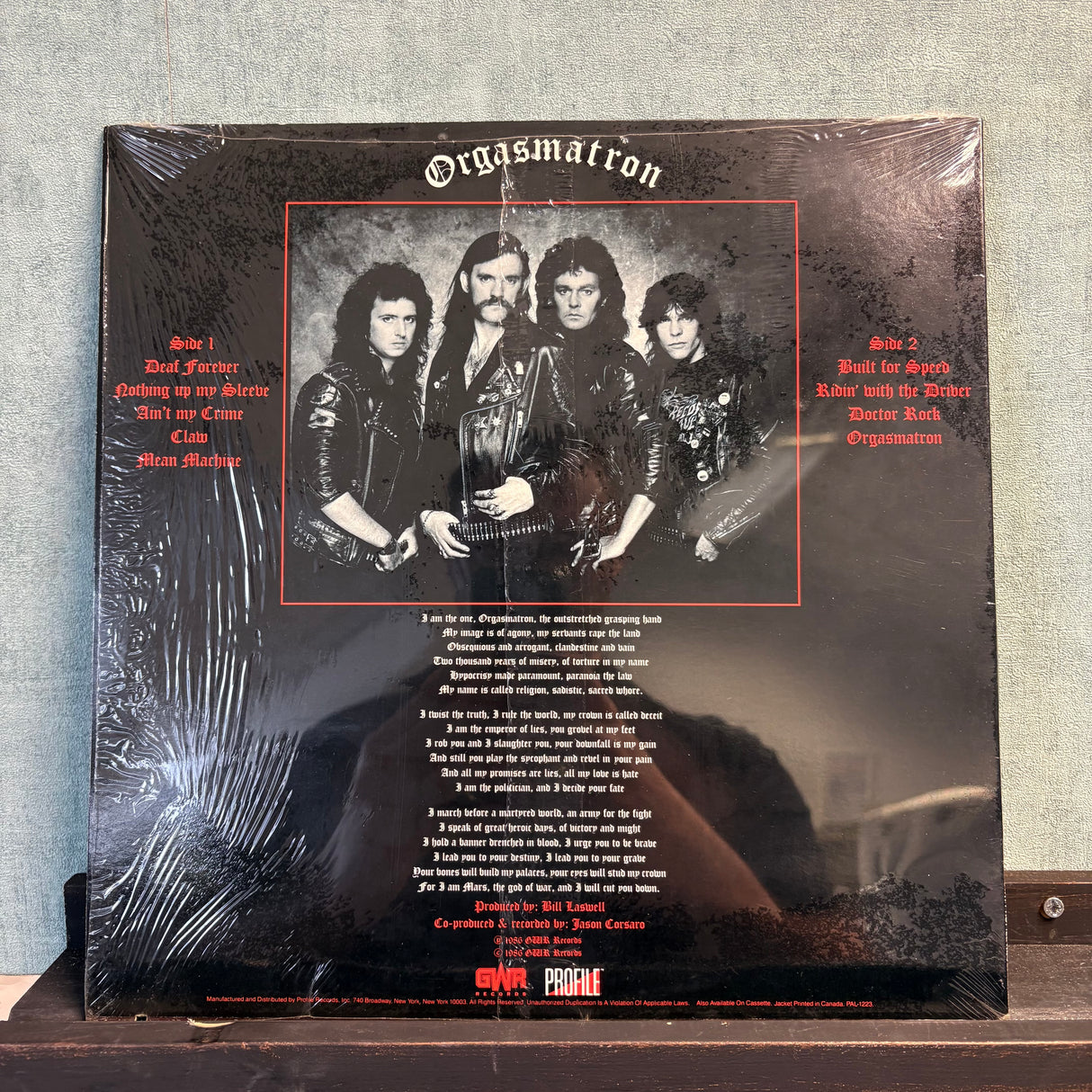 Motörhead - Orgasmatron - VINYL