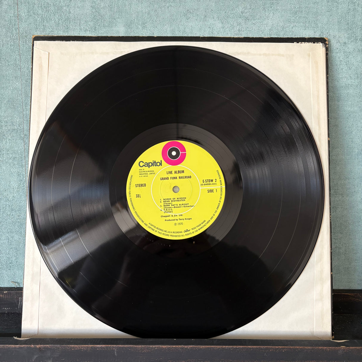 Grand Funk - Live Album - VINYL