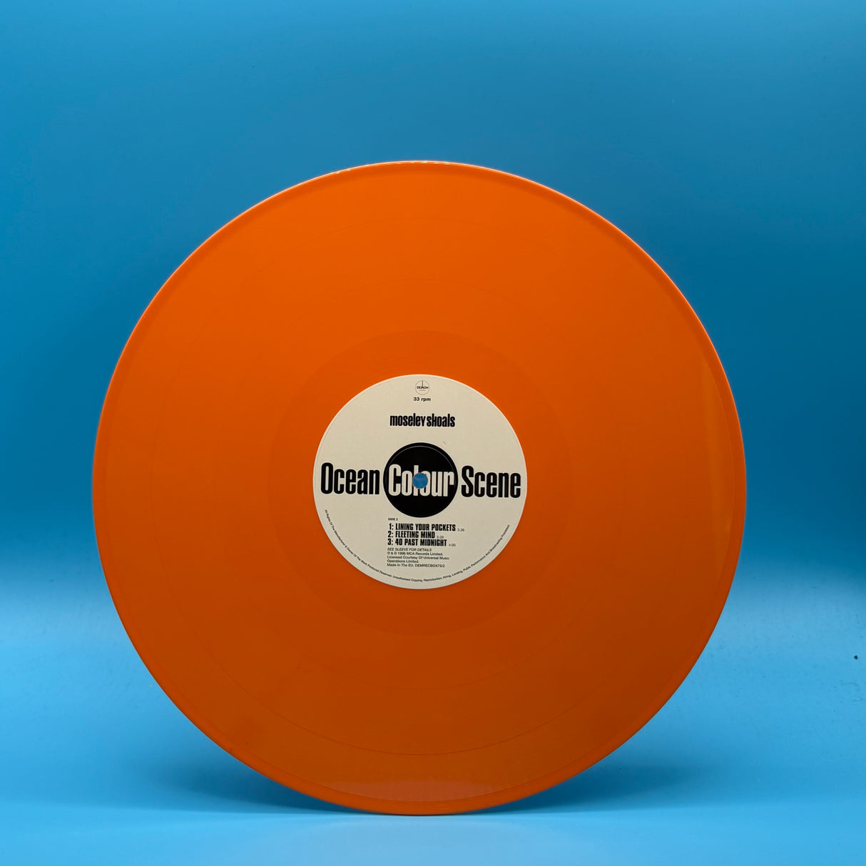 Ocean Colour Scene - Moseley Shoals Orange Vinyl