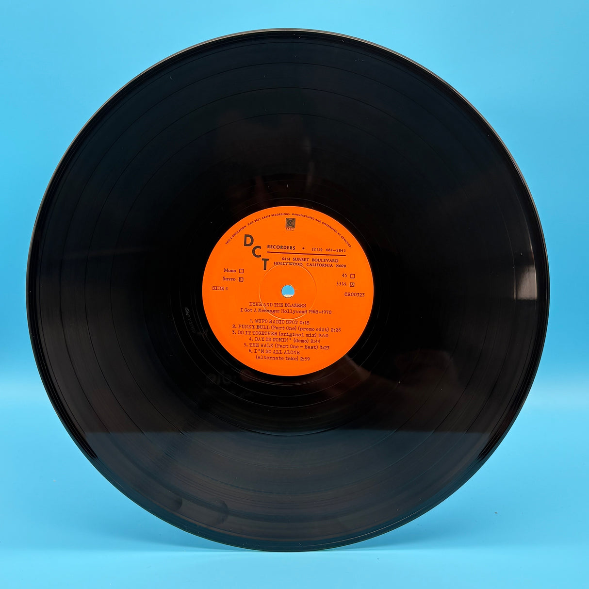 Dyke And The Blazers - I Got A Message Hollywood 1968-1970 Vinyl
