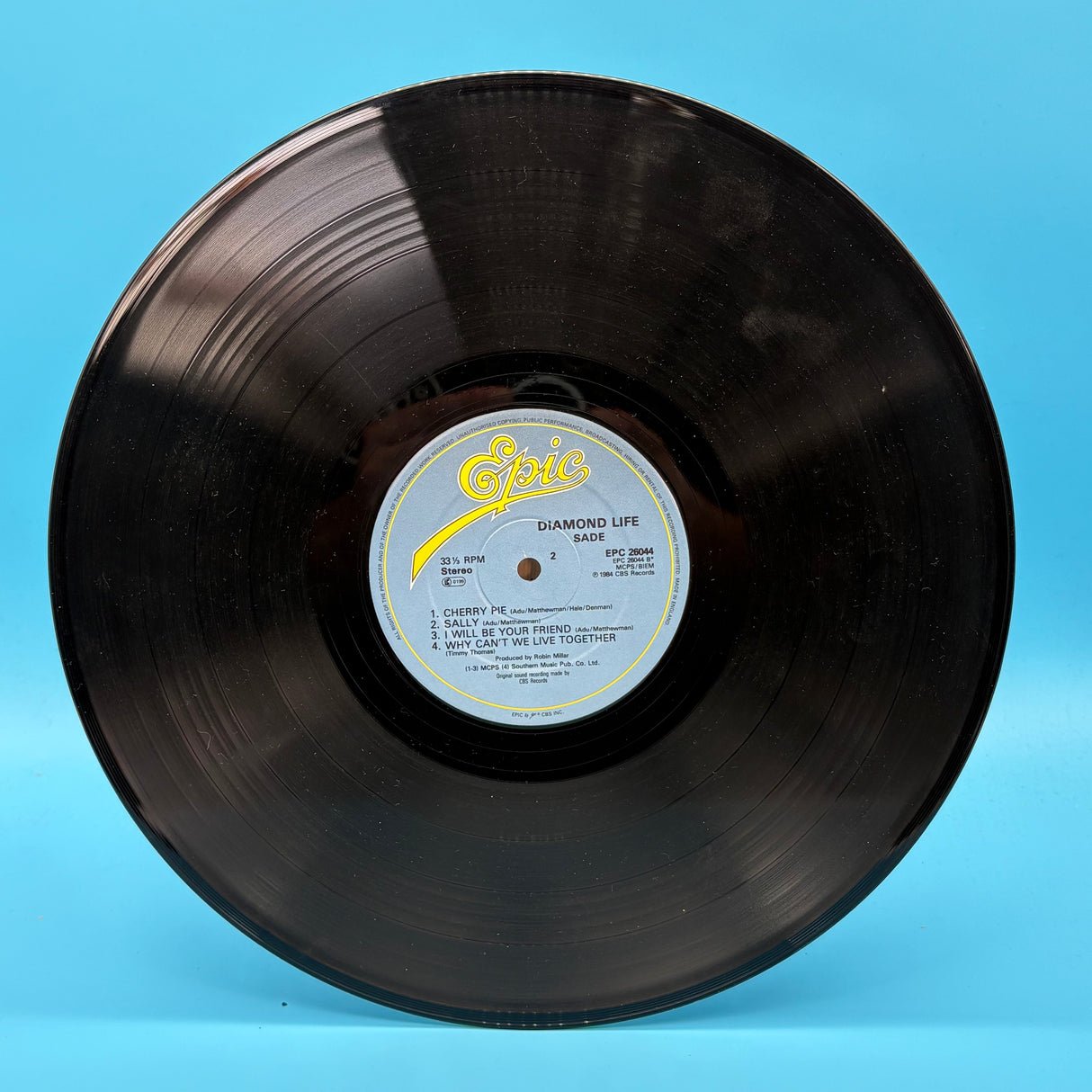 Sade - Diamond Life Original Vinyl