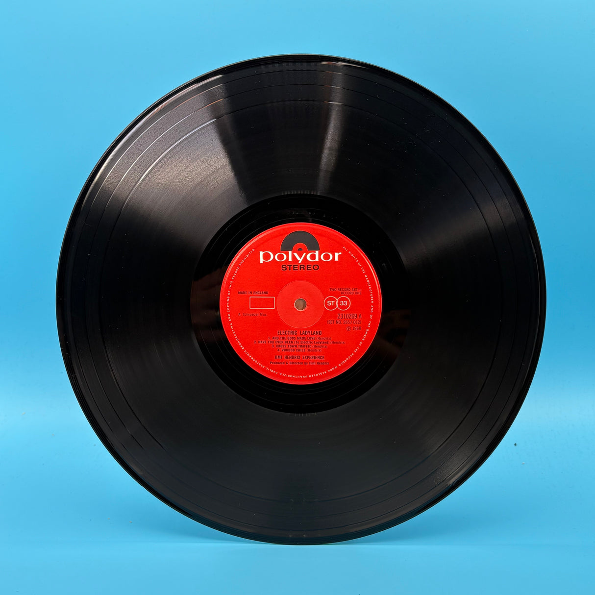 Jimi Hendrix - Electic Ladyland Polydor Banned Sleeve Vinyl